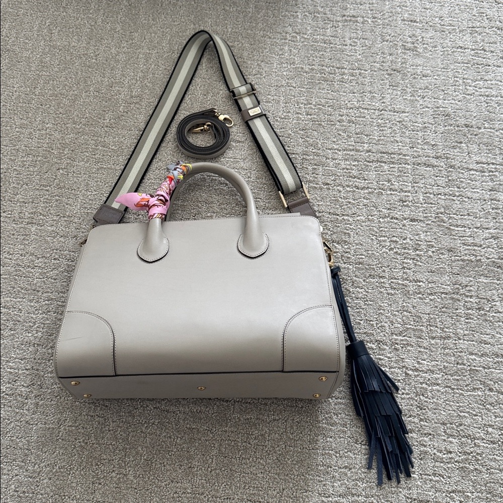 Alberta Di Canio Italian Leather Tote Bag